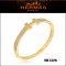 Hermes Clic H Bracelet Gold With Diamonds